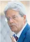  ??  ?? Paolo Gentiloni, Wirtschaft.