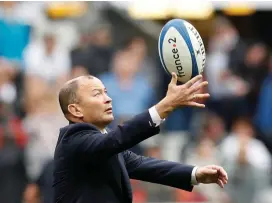  ??  ?? Eddie Jones has had plenty to juggle with England’s injury problems