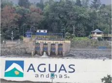  ??  ?? ►► Planta de tratamient­o de Aguas Andinas en San José de Maipo.