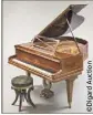  ??  ?? Piano demi-queue Pleyel avec son tabouret - Estimé entre . et . €