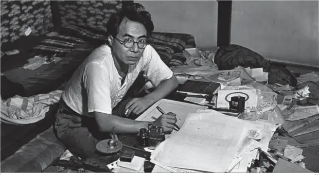  ?? D. S. ?? El novelista y ensayista japonés Sakaguchi Ango (Niigata, 1906 - Kiryu, 1955).