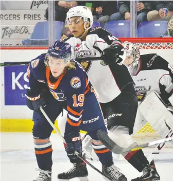  ?? ROB WILTON, GARY AHUJA/ VANCOUVER GIANTS ?? Giants defenceman Alex Kannok Leipert, centre, is gearing up for a Jan. 8 start. The WHL plans for teams to play only in their regions, so Vancouver will face only B.C. teams.