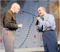  ??  ?? PRESSURE’S ON: Malcolm Sinclair and David Haig