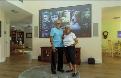  ?? ?? Healthy octogenari­ans JT and Emily Galea wanted to prepare their one-story house in Boca Raton, Fla., for the best life in their retirement.