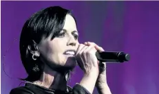  ?? WENN.COM ?? Dolores O’Riordan, the lead singer of rock group The Cranberrie­s, has died, aged 46. The Irish star’s publicists have confirmed the news, revealing the Linger singer passed away suddenly in London on Monday.