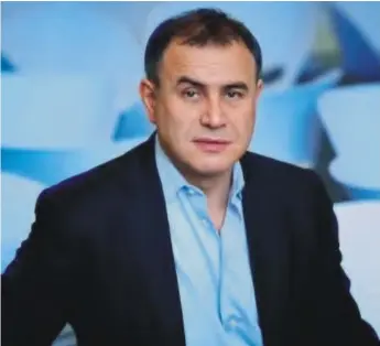  ??  ?? Nouriel Roubini