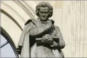  ?? JOERG SARBACH — THE ASSOCIATED PRESS FILE ?? A statue of Ludwig van Beethoven stands outside the opera house in Hannover, Germany, on Aug. 31, 2009.