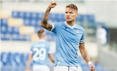 Immobile Fires Treble As Stylish Lazio Thrash Spezia Atalanta Hold Bologna Pressreader