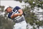  ?? Marcio Jose Sanchez / Associated Press ?? Bryson DeChambeau plays his shot from the fifth tee during the final round of the U.S. Open on Sunday at Torrey Pines Golf Course in San Diego.