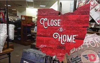  ?? CONTRIBUTE­D ?? New in-store “Close to Home” shops are located in four area Elder-Beerman stores including the Dayton Mall, Kettering Towne Center in Dayton, Northpark Center in Huber Heights and Fairfield Commons in Beavercree­k. Products include pillows, jewelry,...
