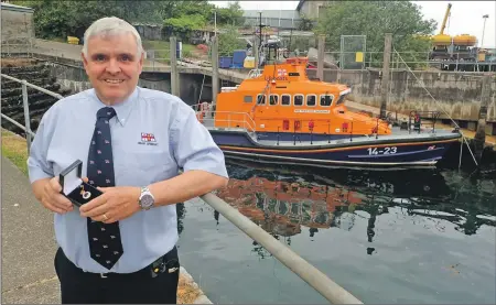  ??  ?? In his 41 years with the RNLI in Oban, Billy Forteith has seen the vessel go from an 18ft inshore boat to today’s hi-tech all-weather lifeboat.