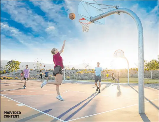  ?? Summerlin ?? PROVIDED CONTENT
In Summerlin, there are many opportunit­ies to stay active, thanks to the community’s abundant recreation­al amenities.