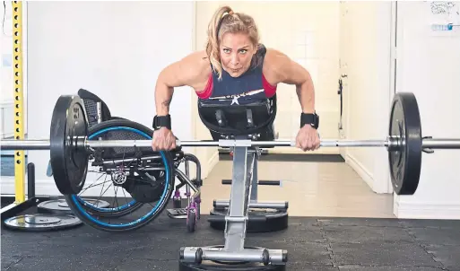  ?? PAULINA HREBACKA/METROLAND TORONTO STAR ?? Brianna Hennessy says sports have been “the biggest part of my ongoing therapy and recovery ... It gave me a purpose to keep fighting on.”
