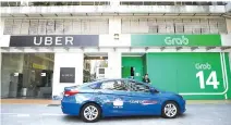  ?? REUTERS ?? GRAB Holdings, Inc. has faced regulatory roadblocks in its acquisitio­n of Uber’s assets in Southeast Asia.