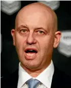  ??  ?? NRL chief executive Todd Greenberg has sparked the debate about league expansion or relocation.