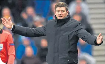  ??  ?? Steven Gerrard has bemoaned the money being spent on Rangers players at other clubs