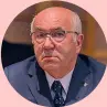  ?? ANSA ?? Carlo Tavecchio, 72 anni