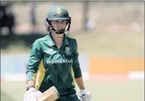 ??  ?? Dane van Niekerk captains South Africa against India.