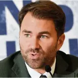  ??  ?? Negotiatin­g Hearn wants December date