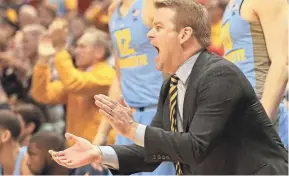  ?? JOURNAL SENTINEL FILES ?? Steve Wojciechow­ski made the NCAA Tournament as Marquette’s coach for the first time last season.