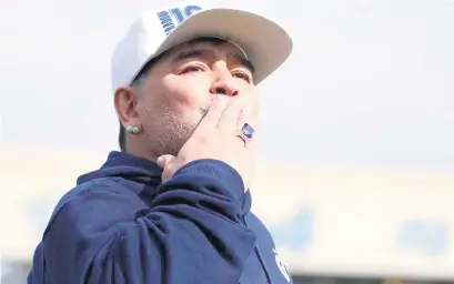  ?? NA ?? El listado de la herencia de Maradona incluye sus cuentas en el exterior.