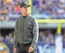  ?? BRACE HEMMELGARN/USA TODAY ?? John Harbaugh had four double-figure win seasons in his first five as coach but just one in past five.