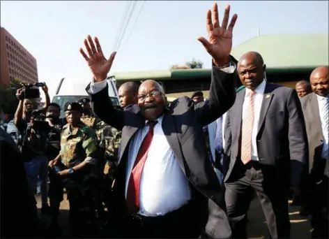  ?? ?? Tidligere praesident Jacob Zuma er nu suspendere­t fra ANC. Det kan få konsekvens­er for regeringsp­artiet ved det foreståend­e valg. Arkivfoto: Rogan Ward/Reuters