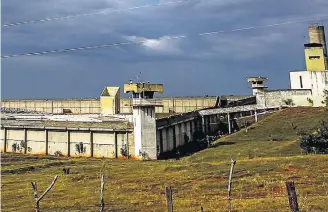  ?? RAFAEL ARBEX / ESTADAO-7/5/2016 ?? Comando. Ordens de líderes partiam de dentro da Penitenciá­ria 2 de Presidente Venceslau