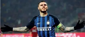  ?? (Reuters) ?? Rivincita Mauro Icardi, 25 anni, cerca il riscatto dopo i due gol sbagliati nel derby