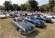  ??  ?? Far left: Surprise: We saw no less than three air-cooled Vw/porsche-powered bikes during the weekend!
Left: From early 356s to impact-bumper 911s (and even newer Porsches), the VW & Porsche Reunion had something for everybody
