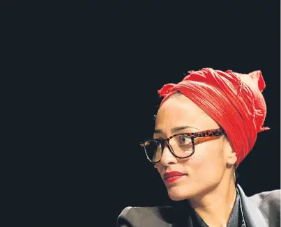  ?? Picture: PA. ?? British author Zadie Smith, above, will be among those speaking at the EIBF, which runs from August 12 to 28. Tickets to all events go on sale at 8.30am on Tuesday.