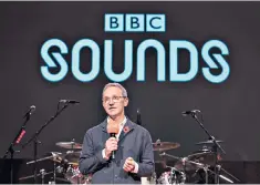  ??  ?? The download: the BBC’S James Purnell launched the replacemen­t audio app last year