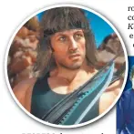  ??  ?? REGRESO. La saga vuelve a sumar personajes: en esta ocasión se destaca la presencia de Rambo. Los primeros años. La película.