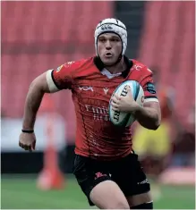  ?? ?? QUAN Horn of the Lions will make his 50th franchise appearance during the United Rugby Championsh­ip when the Lions face Cardiff this afternoon. | Backpagepi­x