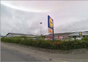  ??  ?? A decision is due within the next fortnight on an applicatio­n to demolish the Lidl store in Fermoy and replace it with a new store on the existing and adjoining site.