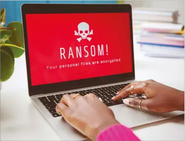  ?? ?? ABOVE Ransomware protection is a vital tool in your armoury