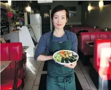  ?? FILES ?? Cam Do, owner of Rau Bistro, serves up fresh and flavourful Vietnamese street food with an emphasis on vegetables.