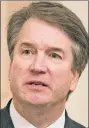  ??  ?? Brett Kavanaugh