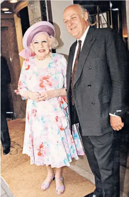  ?? ?? Mccorqudal­e with his mother in 1993: ‘I put Mum on a pedestal even though she was dictatoria­l’