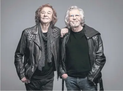  ?? ?? SPECIAL REACTION: Colin Blunstone and Rod Argent have enjoyed increasing success since reactivati­ng The Zombies.