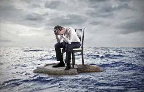  ?? PHOTO: ISTOCK ?? As John Donne wrote, ‘no man is an island’, and isolation can exacerbate hopelessne­ss and depression.