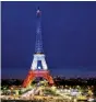  ??  ?? The iconic Eiffel Tower is hosting a team of 15 Indian designers.