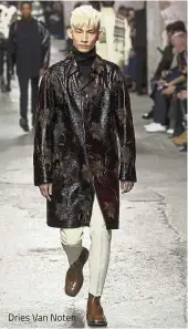  ??  ?? Dries Van Noten