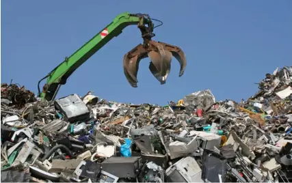  ?? ?? Clyde Metal recycling offer a range of profession­al services for anyone with scrap metal that they want to get rid of