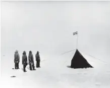  ?? FOTO: NTB SCANPIX ?? For 106 år siden torsdag nådde Roald Amundsen og hans menn Sydpolen, 90 grader syd.