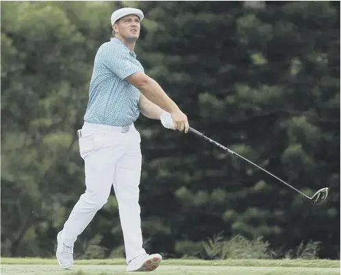  ??  ?? 0 Bryson Dechambeau in action in the Sentry Tournament Of Champions at the Kapalua Plantation Course in Hawaii last month