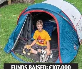  ?? ?? FUNDS RAISED: £107,000