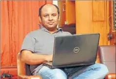  ?? SIDHHARAJ SOLANKI/HT PHOTO ?? Pratik Sinha, cofounder, AltNews.