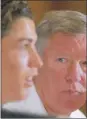  ??  ?? RESPECT: Cristiano Ronaldo and Sir Alex Ferguson