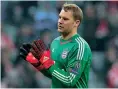  ??  ?? Manuel Neuer has to make tough World Cup decision.